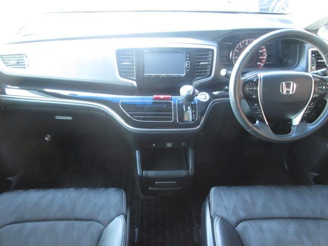 オデッセイ アブソルート・ＥＸホンダセンシング　純正ナビ　フルセグ　Ｂカメラ　両側電動ドア　レーダークルーズ　半革シート　オートＬＥＤ＆フォグ　ホンダセンシング　ＥＴＣ２．０　オットマン　純正１７ＡＷ　ドラレコ　ワンオーナー　Ｉ－ＳＴＯＰ（6枚目）