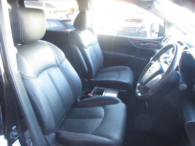 エルグランド ３５０ハイウェイスターアーバンクロムブラックレザー　純正ナビ　全周囲Ｍ　サンルーフ　フリップモニター　シートヒーター　オットマン　ＥＴＣ　コーナーセンサー　両側電動スライドドア　パワーバックドア　オート付ＨＩＤライト＆フォグ　オート格納ウィンカーミラー（53枚目）