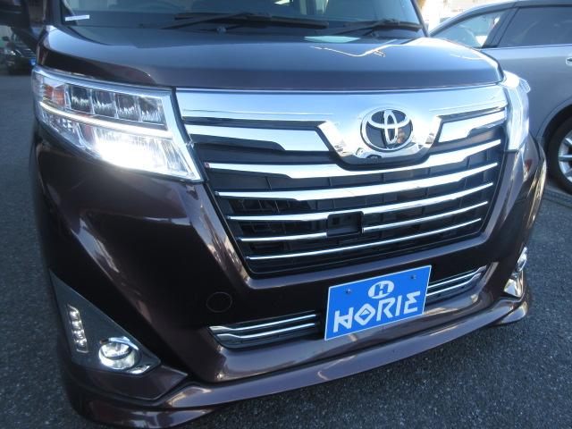 ルーミー カスタムG-T 純正9型ナビ フルセグ Bカメラ 衝突軽減 車線逸脱警報 両側電動ドア クルーズコントロール オートLED&フォグ シートヒーター 純正15インチアルミ ETC アイドリングストップ スマートキー(37枚目)