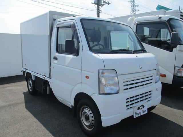 　冷凍冷蔵車　荷台内寸：長さ１７５ｃｍ／幅１３０ｃｍ／高１１３ｃｍ／　車両総重量１３４０ｋｇ　積載３５０ｋｇ　パワーステアリング　エアコン　荷箱設定温度ー５℃〜２０℃(4枚目)