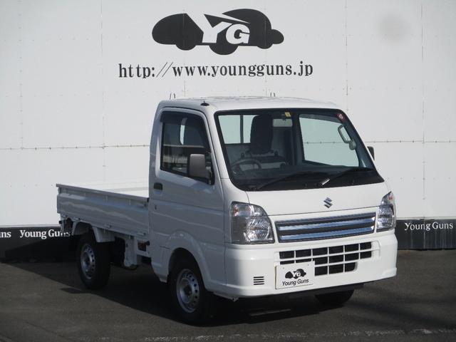 KCエアコン・パワステ 届出済未使用車 アイドリングストップ パワステ AC オートマ Wエアバッグ ABS 横滑り抑制機能 純正ドアバイザー・純正フロアラバーマット付 4WD 3方開 最大積載量350kg(13枚目)