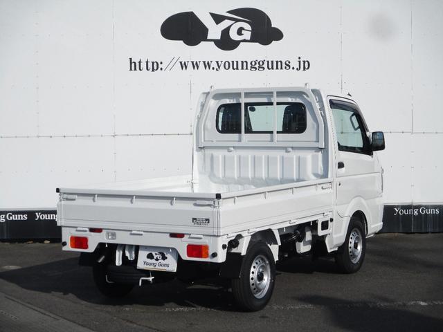KCエアコン・パワステ 届出済未使用車 アイドリングストップ パワステ AC オートマ Wエアバッグ ABS 横滑り抑制機能 純正ドアバイザー・純正フロアラバーマット付 4WD 3方開 最大積載量350kg(14枚目)