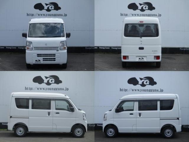 エブリイ ＰＡリミテッド　届出済未使用車　ドアバイザー　ゴムマット　スズキセ－フティサポ－ト　デュアルカメラブレ－キサポ－ト　前後誤発進制御機能　車線逸脱警報機能　ふらつき警報機能　先行車お知らせ機能　ハイビームアシスト（5枚目）