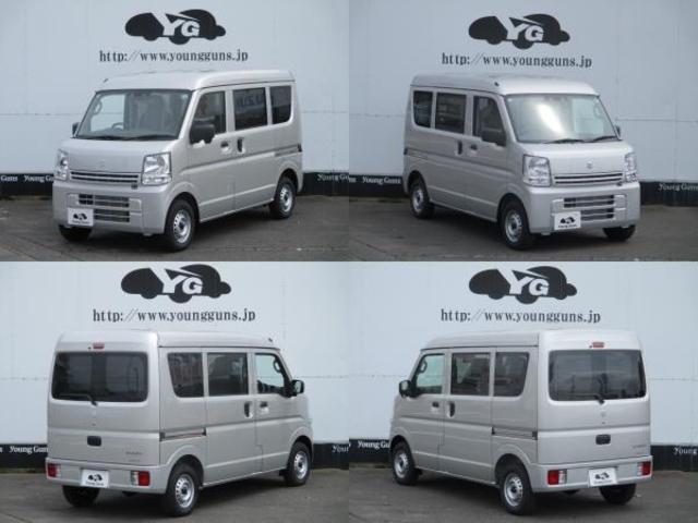 エブリイ ＰＡリミテッド　届出済未使用車　ドアバイザー　ゴムマット　スズキセ－フティサポ－ト　デュアルカメラブレ－キサポ－ト　前後誤発進制御機能　車線逸脱警報機能　ふらつき警報機能　先行車お知らせ機能　ハイビームアシスト（4枚目）