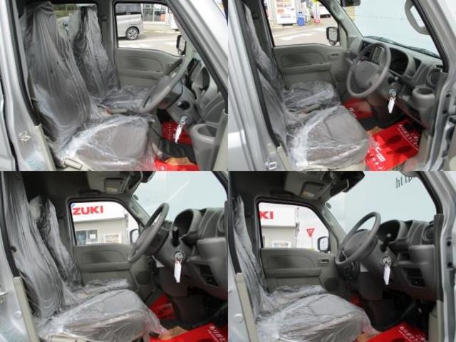 エブリイ ＰＡリミテッド　届出済未使用車　ドアバイザー　ゴムマット　スズキセ－フティサポ－ト　デュアルカメラブレ－キサポ－ト　前後誤発進制御機能　車線逸脱警報機能　ふらつき警報機能　先行車お知らせ機能　ハイビームアシスト（6枚目）
