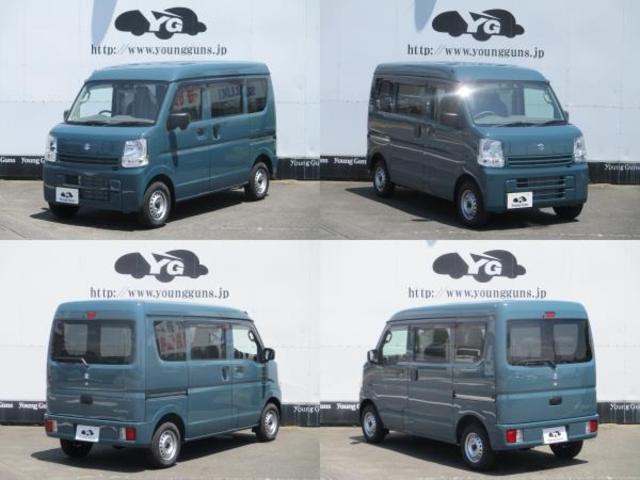 エブリイ ＰＡリミテッド　届出済未使用車　ドアバイザー　ゴムマット　スズキセ－フティサポ－ト　デュアルカメラブレ－キサポ－ト　前後誤発進制御機能　車線逸脱警報機能　ふらつき警報機能　先行車お知らせ機能　ハイビームアシスト（4枚目）