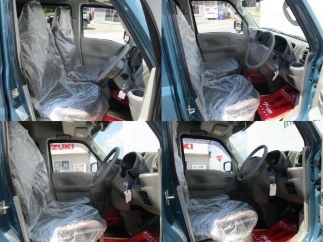 エブリイ ＰＡリミテッド　届出済未使用車　ドアバイザー　ゴムマット　スズキセ－フティサポ－ト　デュアルカメラブレ－キサポ－ト　前後誤発進制御機能　車線逸脱警報機能　ふらつき警報機能　先行車お知らせ機能　ハイビームアシスト（6枚目）