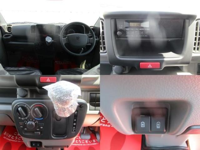 エブリイ ＰＡリミテッド　届出済未使用車　ドアバイザー　ゴムマット　スズキセ－フティサポ－ト　デュアルカメラブレ－キサポ－ト　前後誤発進制御機能　車線逸脱警報機能　ふらつき警報機能　先行車お知らせ機能　ハイビームアシスト（10枚目）