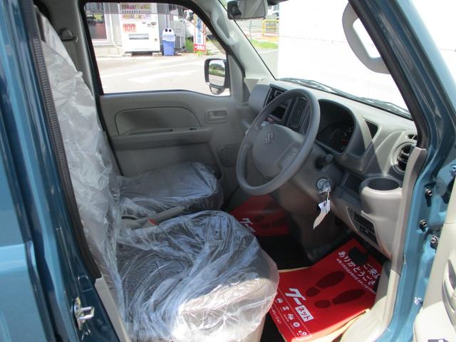 エブリイ ＰＡリミテッド　届出済未使用車　ドアバイザー　ゴムマット　スズキセ－フティサポ－ト　デュアルカメラブレ－キサポ－ト　前後誤発進制御機能　車線逸脱警報機能　ふらつき警報機能　先行車お知らせ機能　ハイビームアシスト（23枚目）