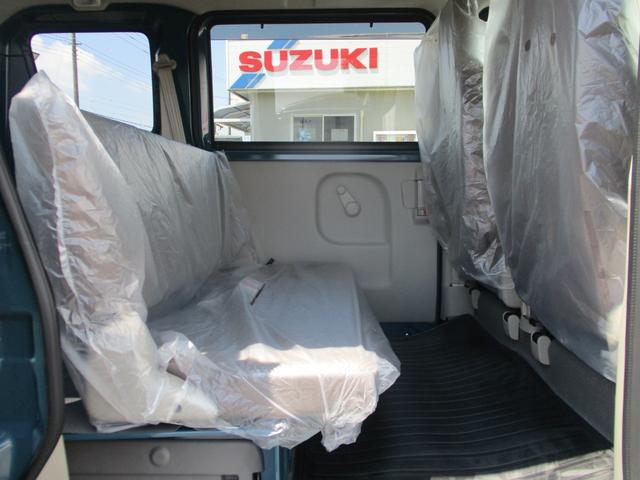 エブリイ ＰＡリミテッド　届出済未使用車　ドアバイザー　ゴムマット　スズキセ－フティサポ－ト　デュアルカメラブレ－キサポ－ト　前後誤発進制御機能　車線逸脱警報機能　ふらつき警報機能　先行車お知らせ機能　ハイビームアシスト（32枚目）