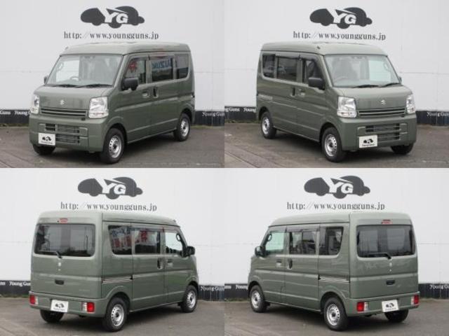 エブリイ ＰＡリミテッド　届出済未使用車　ドアバイザー　ゴムマット　スズキセ－フティサポ－ト　デュアルカメラブレ－キサポ－ト　前後誤発進制御機能　車線逸脱警報機能　ふらつき警報機能　先行車お知らせ機能　ハイビームアシスト（4枚目）