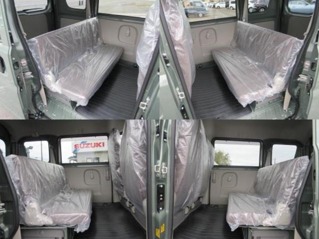 エブリイ ＰＡリミテッド　届出済未使用車　ドアバイザー　ゴムマット　スズキセ－フティサポ－ト　デュアルカメラブレ－キサポ－ト　前後誤発進制御機能　車線逸脱警報機能　ふらつき警報機能　先行車お知らせ機能　ハイビームアシスト（8枚目）