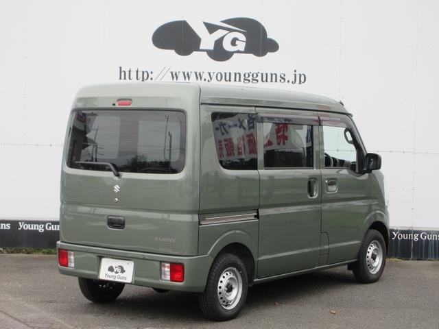 エブリイ ＰＡリミテッド　届出済未使用車　ドアバイザー　ゴムマット　スズキセ－フティサポ－ト　デュアルカメラブレ－キサポ－ト　前後誤発進制御機能　車線逸脱警報機能　ふらつき警報機能　先行車お知らせ機能　ハイビームアシスト（19枚目）