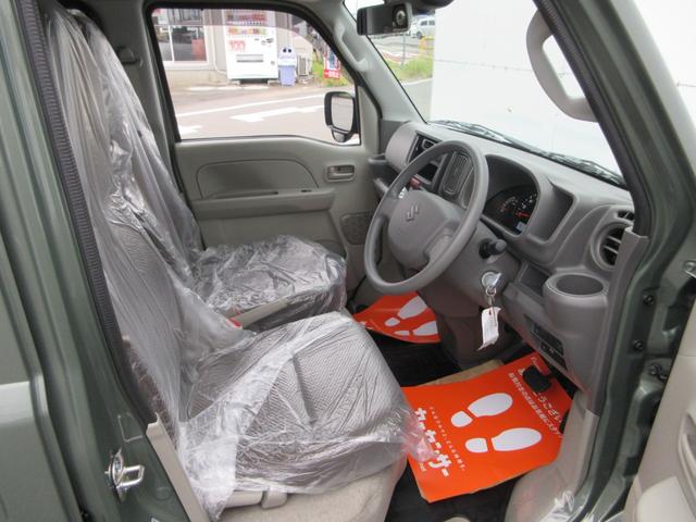 エブリイ ＰＡリミテッド　届出済未使用車　ドアバイザー　ゴムマット　スズキセ－フティサポ－ト　デュアルカメラブレ－キサポ－ト　前後誤発進制御機能　車線逸脱警報機能　ふらつき警報機能　先行車お知らせ機能　ハイビームアシスト（23枚目）