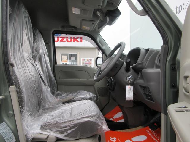 エブリイ ＰＡリミテッド　届出済未使用車　ドアバイザー　ゴムマット　スズキセ－フティサポ－ト　デュアルカメラブレ－キサポ－ト　前後誤発進制御機能　車線逸脱警報機能　ふらつき警報機能　先行車お知らせ機能　ハイビームアシスト（24枚目）