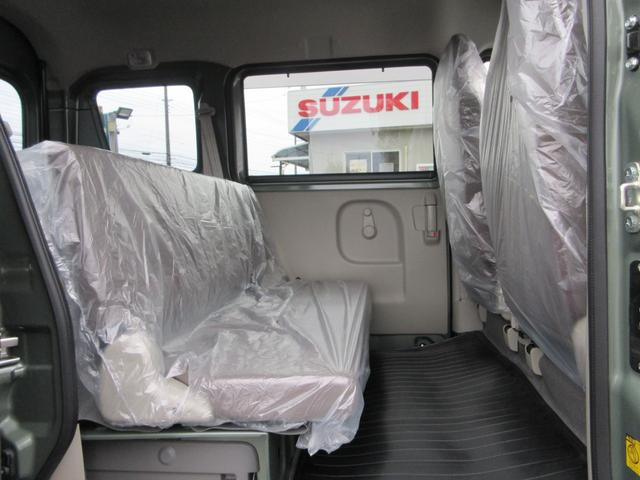 エブリイ ＰＡリミテッド　届出済未使用車　ドアバイザー　ゴムマット　スズキセ－フティサポ－ト　デュアルカメラブレ－キサポ－ト　前後誤発進制御機能　車線逸脱警報機能　ふらつき警報機能　先行車お知らせ機能　ハイビームアシスト（32枚目）