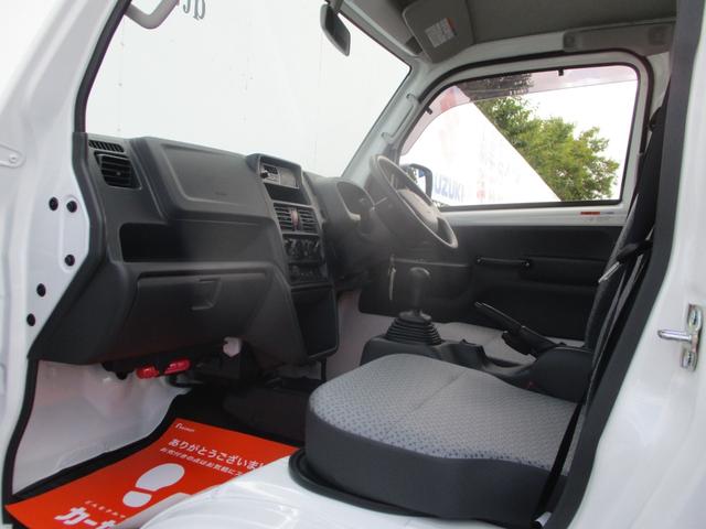 キャリイトラック 頑丈ダンプ 届出済未使用車 ドアバイザー ゴムマット リアセンサー キーレス 5MT 高低速2段切替え式4WD デフロック 鳥居フック マレル式ダンプ機構 ガードフレーム(40枚目)