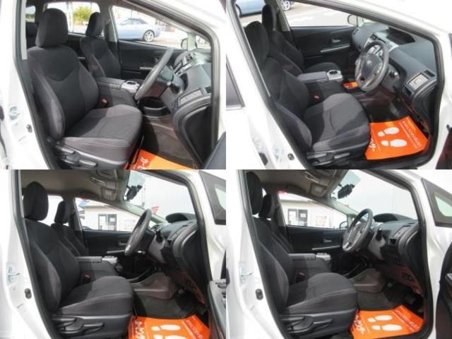 プリウスアルファ S 純正16インチアルミ 純正メモリーナビ ワンセグ Bluetooth バックカメラ ミラー型ドライブレコーダー オートエアコン ステアリングスイッチ スマートキー ETC(6枚目)