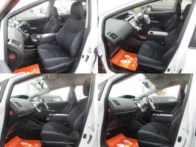 プリウスアルファ S 純正16インチアルミ 純正メモリーナビ ワンセグ Bluetooth バックカメラ ミラー型ドライブレコーダー オートエアコン ステアリングスイッチ スマートキー ETC(7枚目)