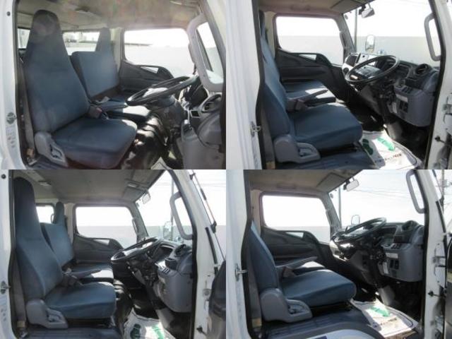 キャンター Ｗキャブロング　荷台内寸：長３３１ｃｍ　幅１７９ｃｍ　地上高８５ｃｍ　積載２，０００ｋｇ　車両総重量４，８６０ｋｇ　極東製垂直パワーゲート　リモコン　昇降能力６００ｋｇ　社外メモリーナビ　ワンセグ　ＥＴＣ　ドラレコ（6枚目）