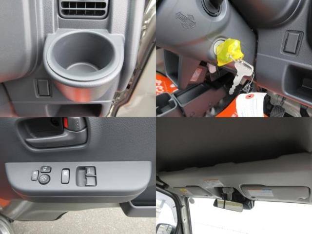 スーパーキャリイ Xリミテッド 届出済未使用車 4WD 5MT ドアバイザー ゴムマット アッパーメンバーガード 荷台マット キーレス デュアルカメラブレ-キサポ-ト 前後誤発進制御機能 車線逸脱警報機能 ハイビームアシスト(11枚目)