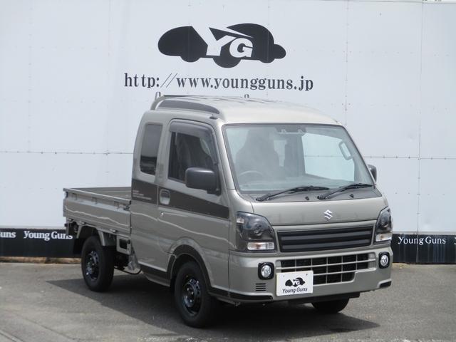 スーパーキャリイ Xリミテッド 届出済未使用車 4WD 5MT ドアバイザー ゴムマット アッパーメンバーガード 荷台マット キーレス デュアルカメラブレ-キサポ-ト 前後誤発進制御機能 車線逸脱警報機能 ハイビームアシスト(15枚目)