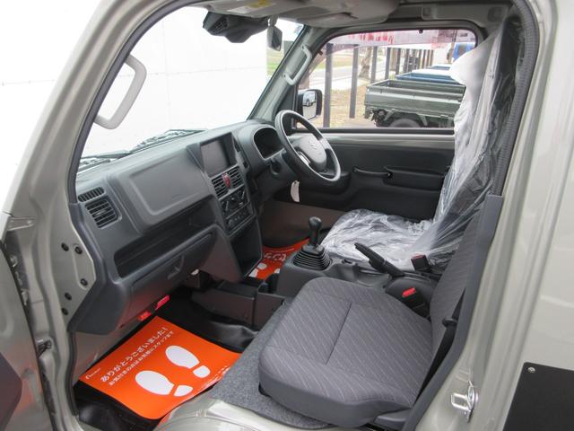 スーパーキャリイ Xリミテッド 届出済未使用車 4WD 5MT ドアバイザー ゴムマット アッパーメンバーガード 荷台マット キーレス デュアルカメラブレ-キサポ-ト 前後誤発進制御機能 車線逸脱警報機能 ハイビームアシスト(34枚目)