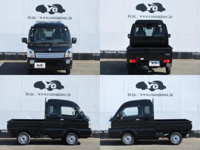 スーパーキャリイ X 届出済未使用車 4WD 5MT ドアバイザー フロアマット アッパーメンバーガード 荷台マット デュアルカメラブレ-キサポ-ト 前後誤発進制御機能 車線逸脱警報機能 ハイビームアシスト(5枚目)