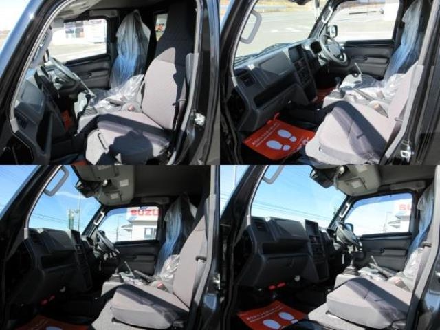 スーパーキャリイ X 届出済未使用車 4WD 5MT ドアバイザー フロアマット アッパーメンバーガード 荷台マット デュアルカメラブレ-キサポ-ト 前後誤発進制御機能 車線逸脱警報機能 ハイビームアシスト(9枚目)