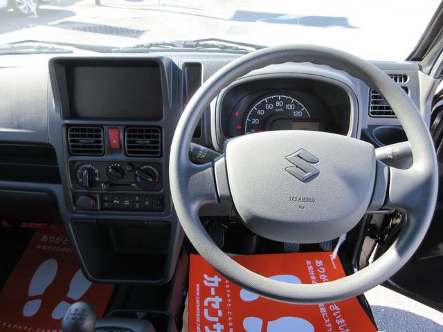 スーパーキャリイ X 届出済未使用車 4WD 5MT ドアバイザー フロアマット アッパーメンバーガード 荷台マット デュアルカメラブレ-キサポ-ト 前後誤発進制御機能 車線逸脱警報機能 ハイビームアシスト(40枚目)