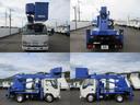エルフトラック 　高所作業車　アイチＳＳ－１２Ａ　作業床高１１．９ｍ　作業床積載荷重２００ｋｇ　　アワーメーター１９５０時間　車両寸法（車検証記載）：長５３３ｃｍ　幅１９１ｃｍ　高３１０ｃｍ　車両総重量７０６５ｋｇ（5枚目）