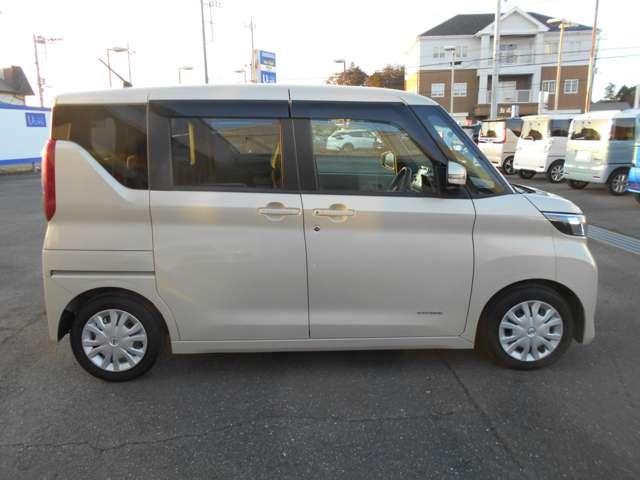 ルークス ６６０　Ｘ　純正９インチメモリーナビ　アラモニ　前後衝突軽減ブレーキ　ワンオーナー車　車線逸脱防止　ＥＴＣ　スマートキー　キーフリー　ｉ－ｓｔｏｐ　フルオートエアコン　パワーウインドウ　バックカメラ　盗難防止　カーテンエアバッグ　ＡＢＳ（5枚目）