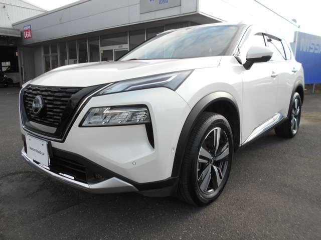 エクストレイル G e-4ORCE 1オーナー パークアシスト 禁煙 LEDヘッドランプ ナビTV スマートキー レーダークルーズ LKA キーフリー ETC 4WD アルミホイール メモリーナビ 記録簿 ドライブレコーダー PS PW(2枚目)