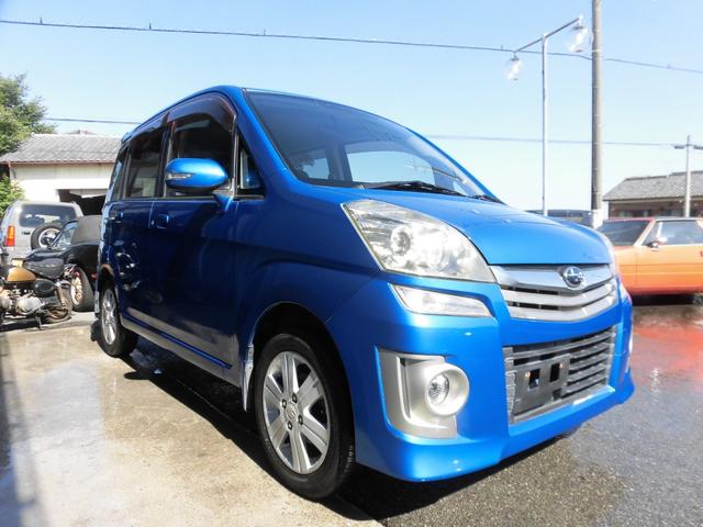 スバル ステラ カスタムRリミテッド 最終型 WRブルー 走行