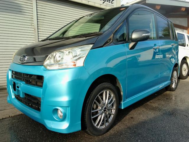 ステラ カスタムRリミテッド 当店オリジナル2トーン塗装 Wエアバック ABS 衝突安全ボディ 盗難防止システム スマートキー エアコン パワステ パワーウインド ベンチシート HIDヘッドライト 社外14インチアルミ(2枚目)