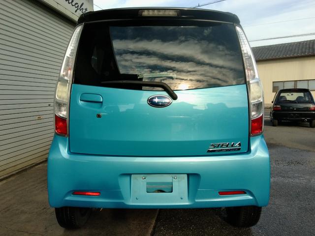 ステラ カスタムRリミテッド 当店オリジナル2トーン塗装 Wエアバック ABS 衝突安全ボディ 盗難防止システム スマートキー エアコン パワステ パワーウインド ベンチシート HIDヘッドライト 社外14インチアルミ(5枚目)