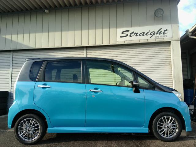 ステラ カスタムRリミテッド 当店オリジナル2トーン塗装 Wエアバック ABS 衝突安全ボディ 盗難防止システム スマートキー エアコン パワステ パワーウインド ベンチシート HIDヘッドライト 社外14インチアルミ(6枚目)