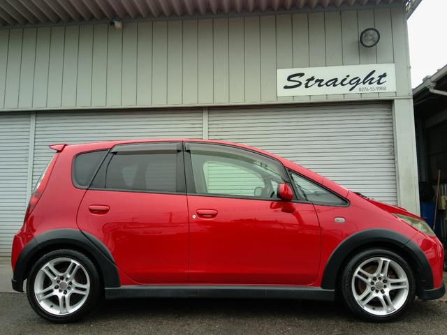 コルト ラリーアート バージョンR 4G15型MIVECターボエンジン 5速MT ランエボレッドソリッドに新規全塗装! ナビ バックカメラ ETC HIDヘッドライト 社外ブースト計 社外16インチアルミ Wエアバック ABS ESC(7枚目)