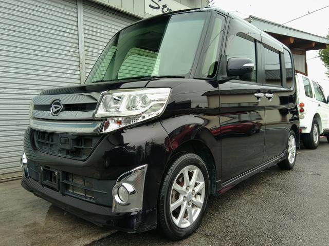 タント カスタムＸ　トップエディションＳＡ　スマートアシスト衝突軽減ブレーキ　ＶＳＣ＆ＴＲＣ　衝突安全ボディ　Ｗエアバック＋サイドエアバッグ　盗難防止システム　電動スライドドア　スマートキー　オートライトＬＥＤ　ナビ　バックカメラ　ベンチシート（2枚目）