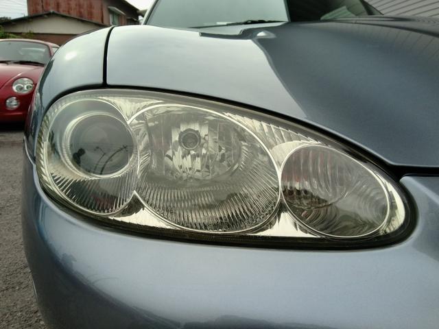 ロードスター RS 最終型!6速MT!チタニウムグレーメタリックII ブラックレザーシート BOSEサウンドシステムCD/MD スピーカー付きウインドデフレクター 専用16インチアルミ ETC Wエアバック(15枚目)