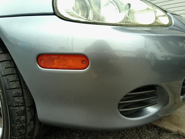 ロードスター RS 最終型!6速MT!チタニウムグレーメタリックII ブラックレザーシート BOSEサウンドシステムCD/MD スピーカー付きウインドデフレクター 専用16インチアルミ ETC Wエアバック(23枚目)