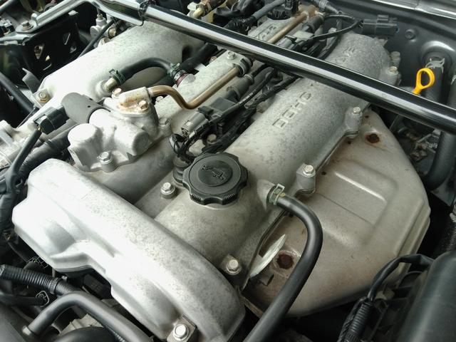 ロードスター RS 最終型!6速MT!チタニウムグレーメタリックII ブラックレザーシート BOSEサウンドシステムCD/MD スピーカー付きウインドデフレクター 専用16インチアルミ ETC Wエアバック(36枚目)