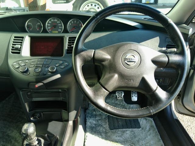 プリメーラ ２０Ｖ　ワンオーナー！　６速マニュアルシフト　Ｗエアバック　ＡＢＳ　衝突安全ボディ　キーレス　純正１７インチアルミホイール　純正ハーフレースカバー　ＣＤプレーヤーＡＭ／ＦＭ　ＳＲエンジン（46枚目）