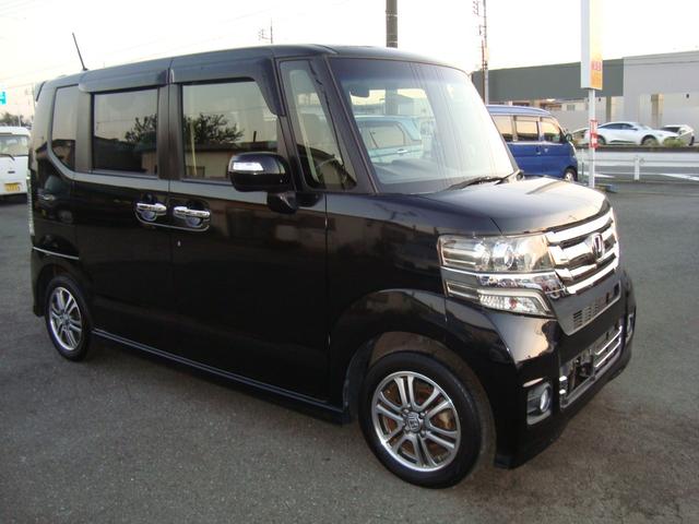 Ｎ－ＢＯＸカスタム Ｇ・Ａパッケージ　純正ナビフルセグテレビバックカメラ　ホンダセンシング　純正１４インチＥＴＣＢｌｕｅｔｏｏｔｈ　ＨＩＤライトクルーズコントロールパワースライドドア　スマートキープッシュスタート（3枚目）