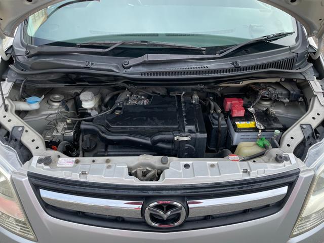 AZワゴン Bカメラ スマートキー ダウンサス 革巻ステアリング ETC ライトレベライザー シェードガラス アームレスト 社外アルミ(31枚目)