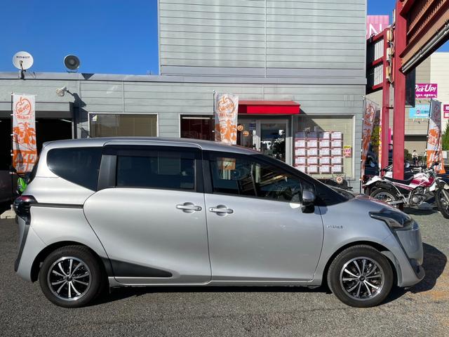 シエンタ ハイブリッドＧ　両側電動スライド　衝突軽減Ｂ　Ｂカメラ　社外アルミ　純正ナビ　フルセグ　スマートキー　ＬＥＤヘッドライト　フォグライト　ＬＤＡ　Ａハイビーム（44枚目）