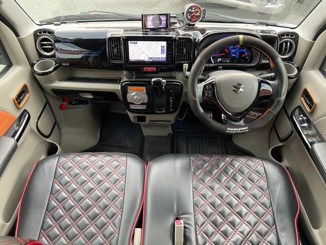 エブリイワゴン ＰＺターボスペシャル　ファイナルコネクション仕様　フルエアロ　ＫＹＢダウンサス／ショック　社外マフラー　外１６ＡＷ　ブーストメーター　両側Ｐスライド　衝突軽減Ｂ　Ｂカメラ　オートステップ　フルセグ　ドラレコ　ＥＴＣ２．０（2枚目）