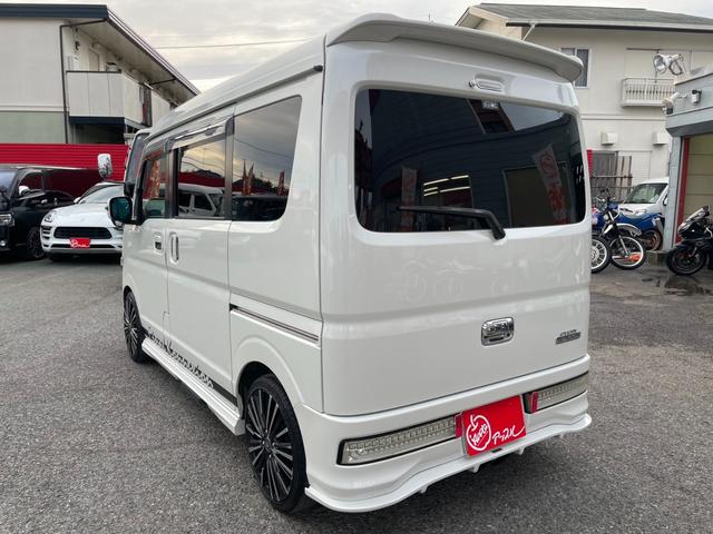 エブリイワゴン ＰＺターボスペシャル　ファイナルコネクション仕様　フルエアロ　ＫＹＢダウンサス／ショック　社外マフラー　外１６ＡＷ　ブーストメーター　両側Ｐスライド　衝突軽減Ｂ　Ｂカメラ　オートステップ　フルセグ　ドラレコ　ＥＴＣ２．０（44枚目）