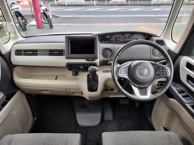Ｎ－ＢＯＸ Ｇ・ＥＸターボホンダセンシングカッパブラウンスタイル　ＥＴＣ　バックカメラ　両側電動スライドドア　オートクルーズコントロール　レーンアシスト　衝突被害軽減システム　ＬＥＤヘッドランプ　スマートキー　アイドリングストップ　電動格納ミラー　ＣＶＴ（2枚目）