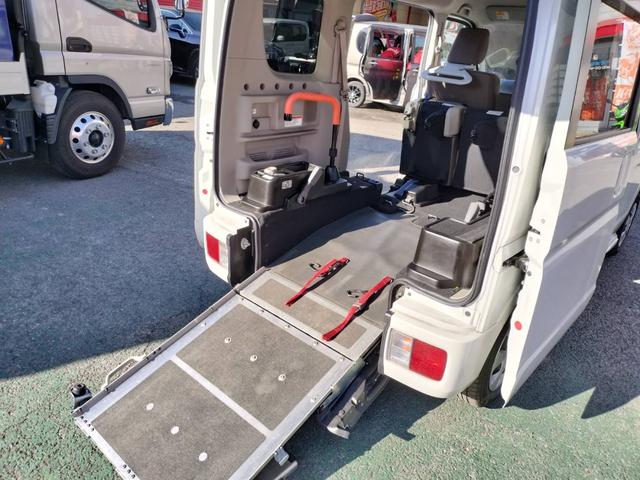NV100クリッパーリオ 4WD 福祉車輌 バックカメラ 両側スライドドア ナビ レーンアシスト 衝突被害軽減システム オートライト スマートキー 電動格納ミラー ベンチシート AT ESC エアコン パワーステアリング(18枚目)